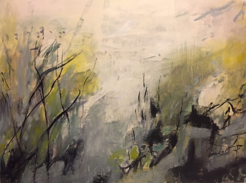 Fog on the Marsh painting by artist Buddy LaHood
